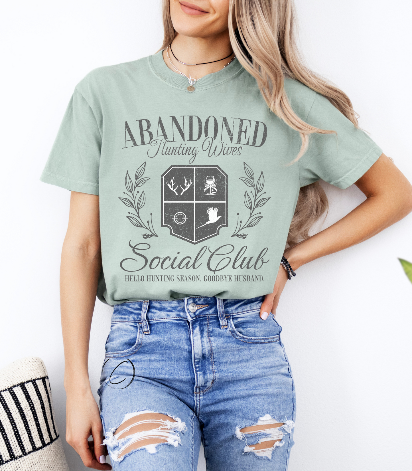 Abandoned Social Wives Club Graphic Tee