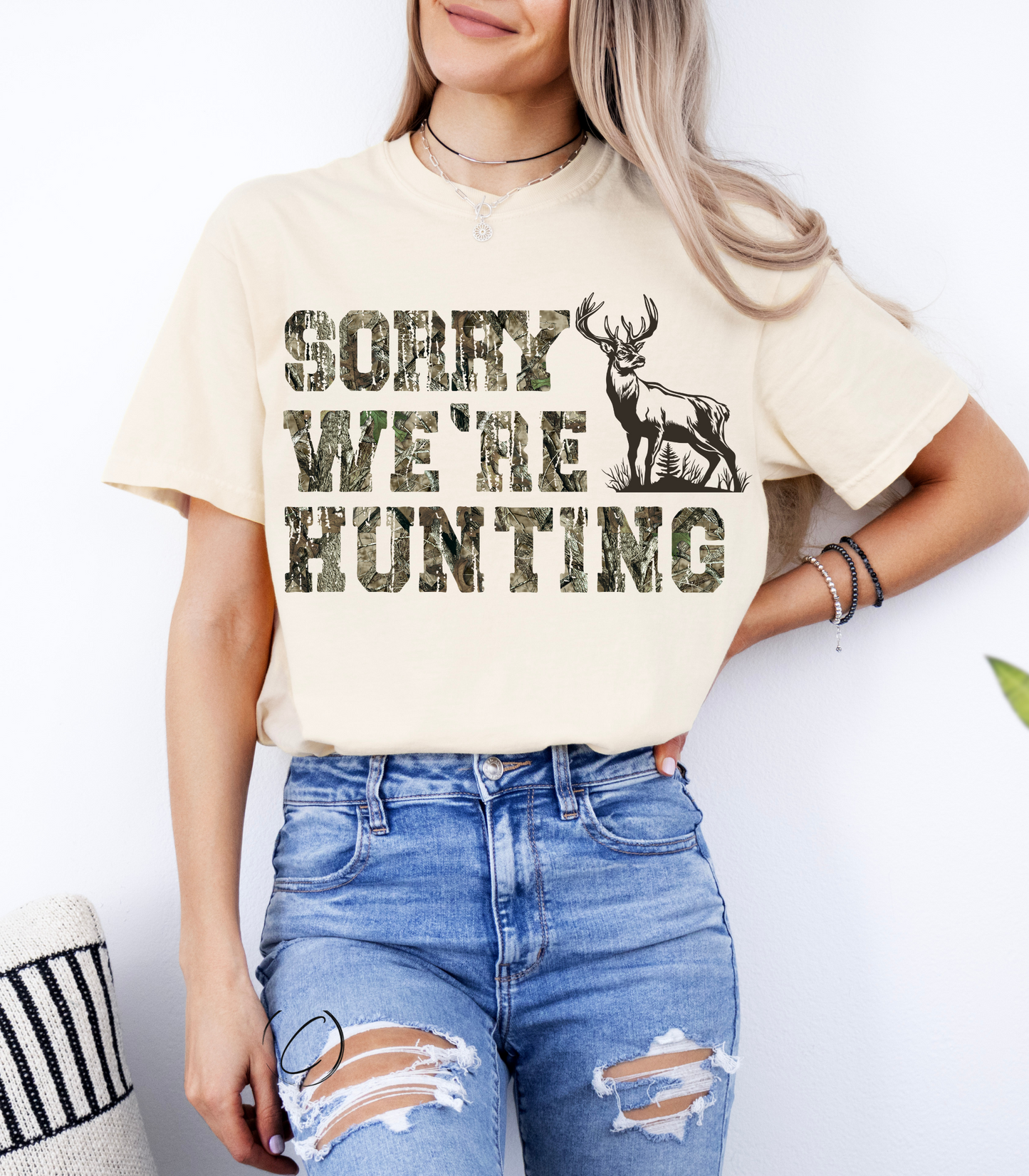 Sorry Hunting Graphic Tee