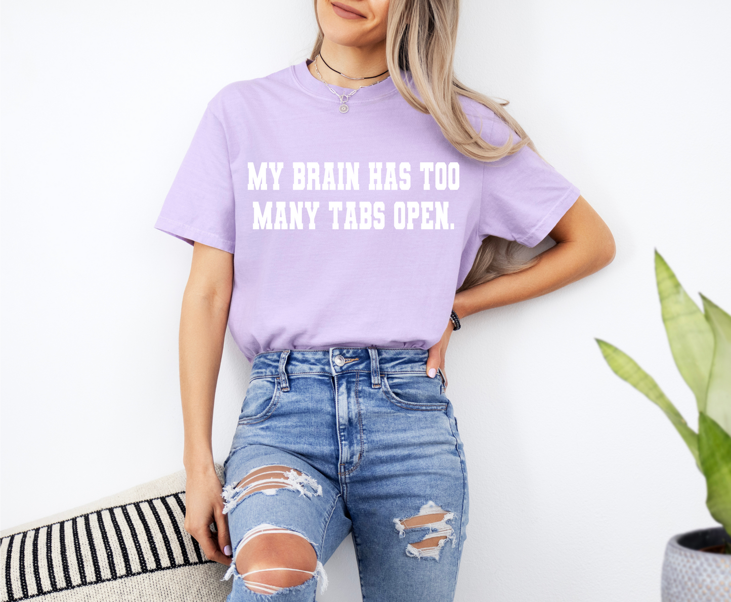 My Brain Has Too Many Tabs Graphic Tee
