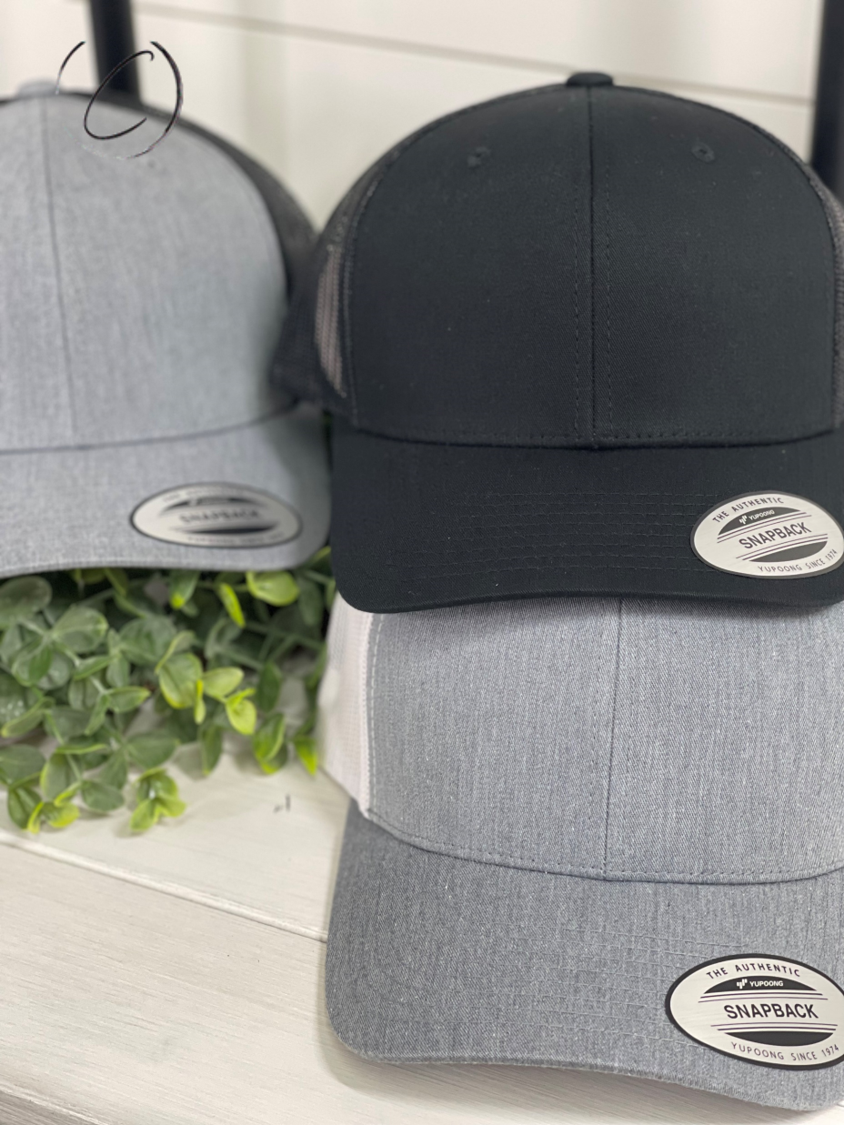 Adult Mama Tried Patch Snapback Hat