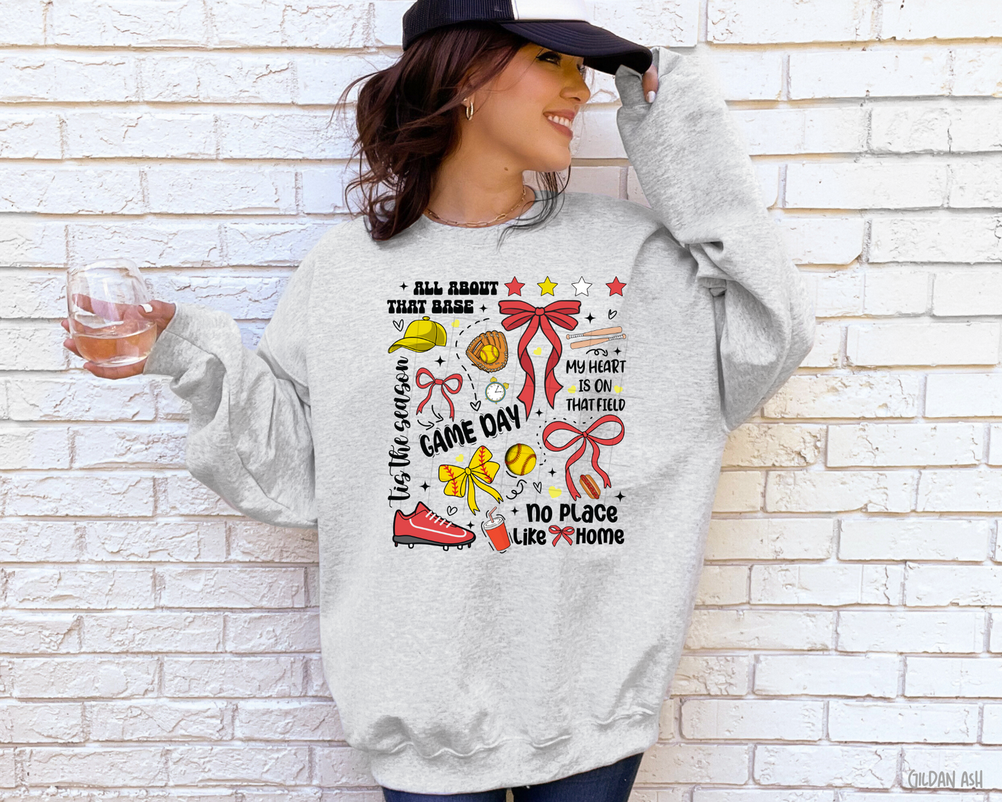 Softball Retro - Sweatshirt