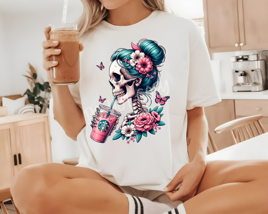 Skellies Drink Pink Drink - Tee