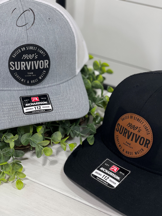 Adult 1900's Survivor Patch Snapback Hat