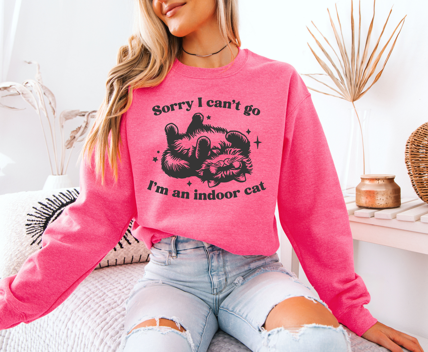 Indoor Cat Sweatshirt
