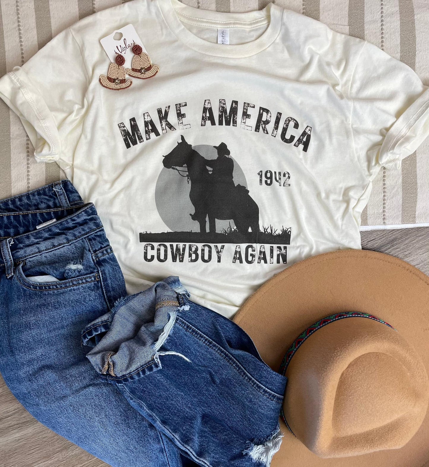 Make America Cowboy Again Graphic Tee