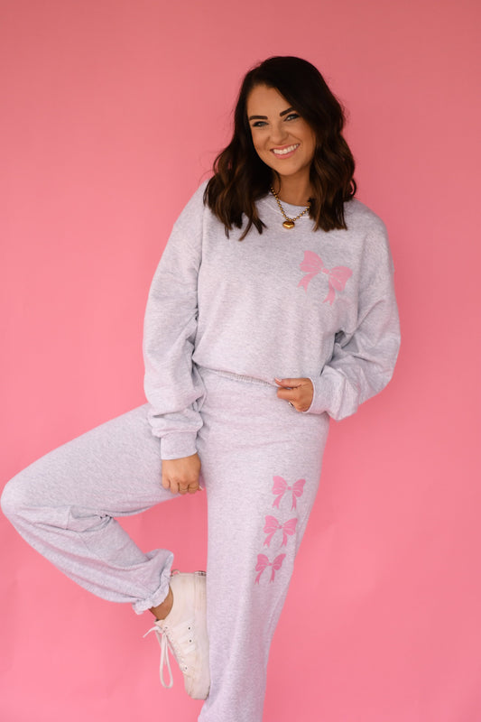 Ash Bow Jogger Set