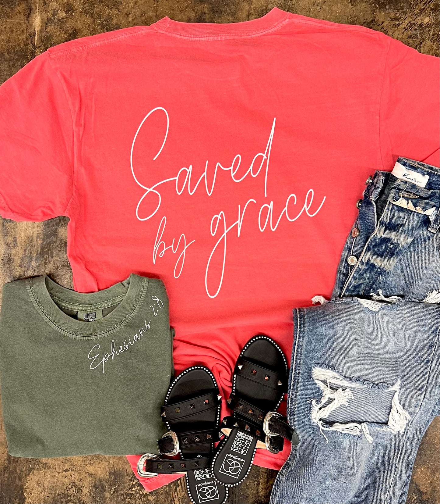 Saved by Grace Tees