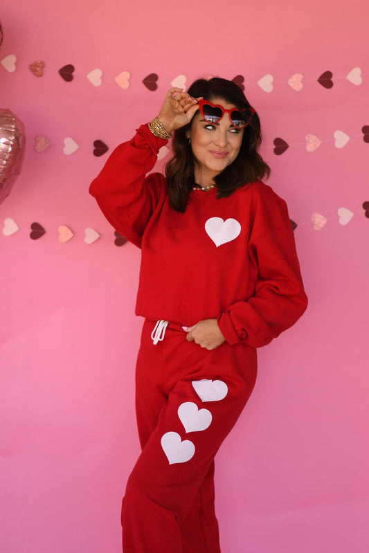 Heart Sweat Set (Pieces Sold Separately)