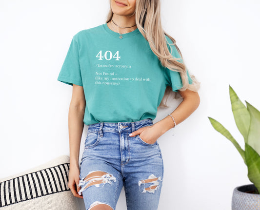 404 Definition Graphic Tee