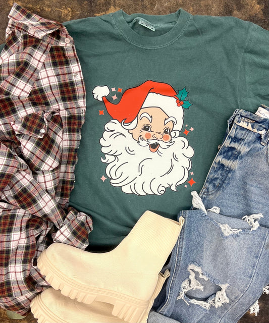 Vintage Santa Tee