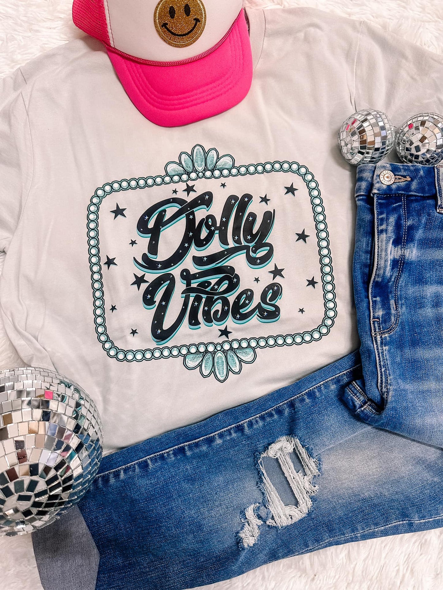 Western Frame Dolly Vibes Graphic Tee