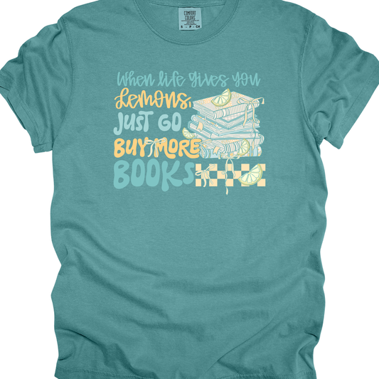 Lemons and Books Graphic Tee