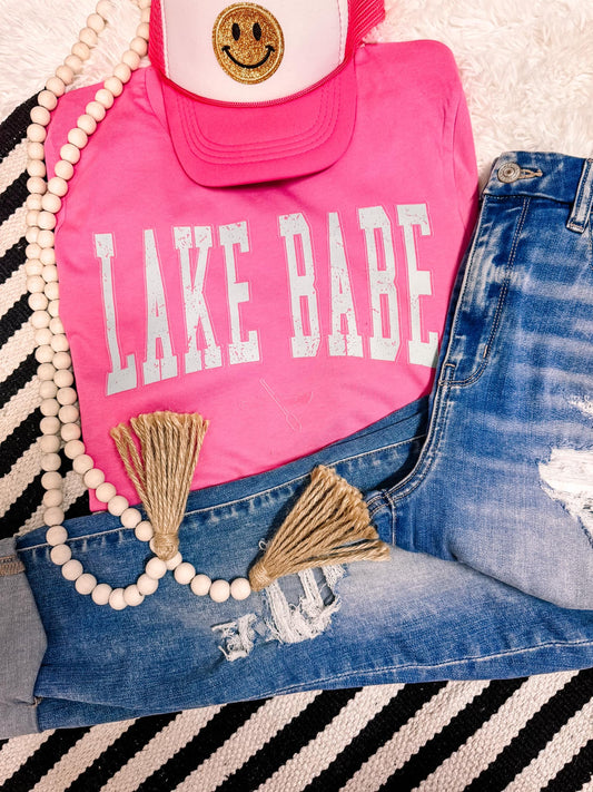 Neon Lake Babe Summer Graphic Tee