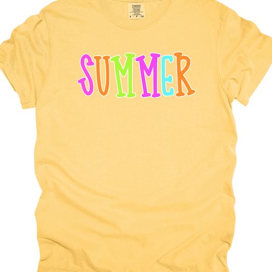 Summer Neon Graphic Tee