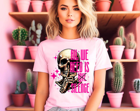 All We Need Is Silence - Tee