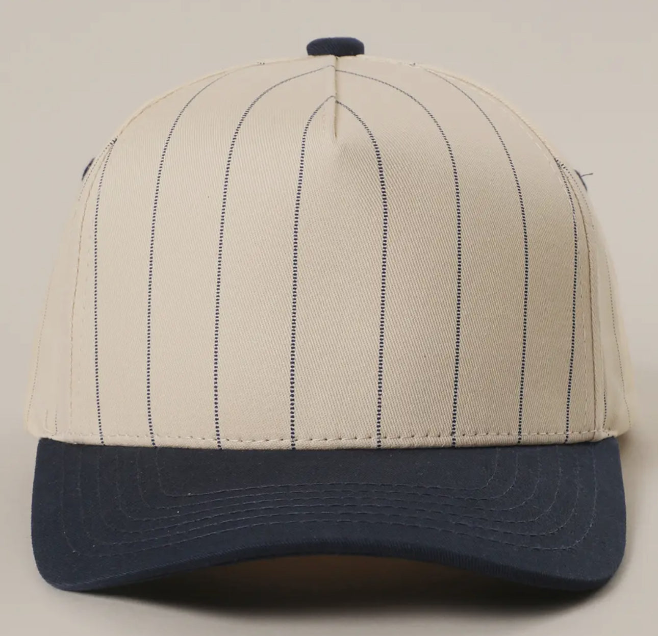 Custom Pinstripe Two Tone Hats