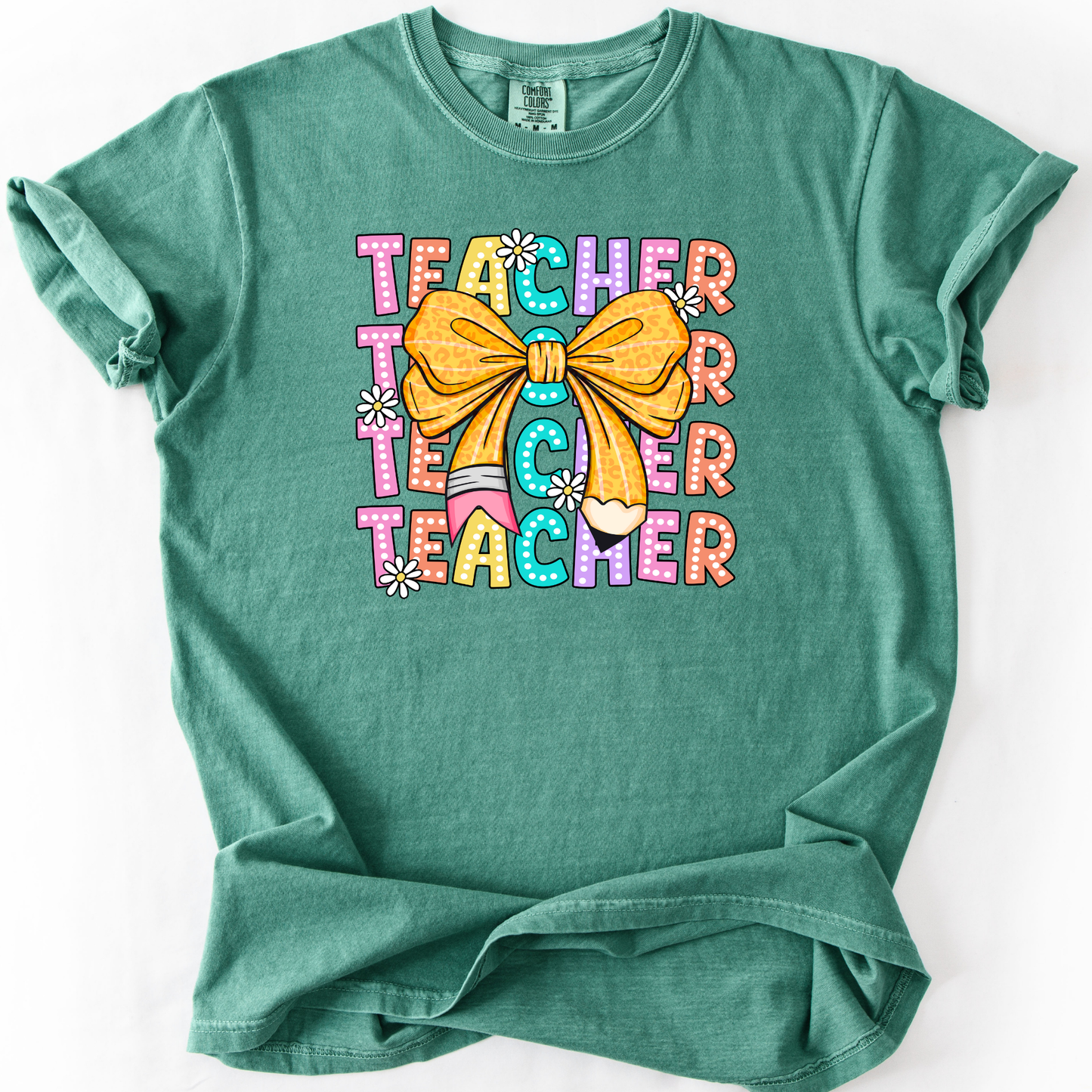 Teacher Bow Graphic Tee