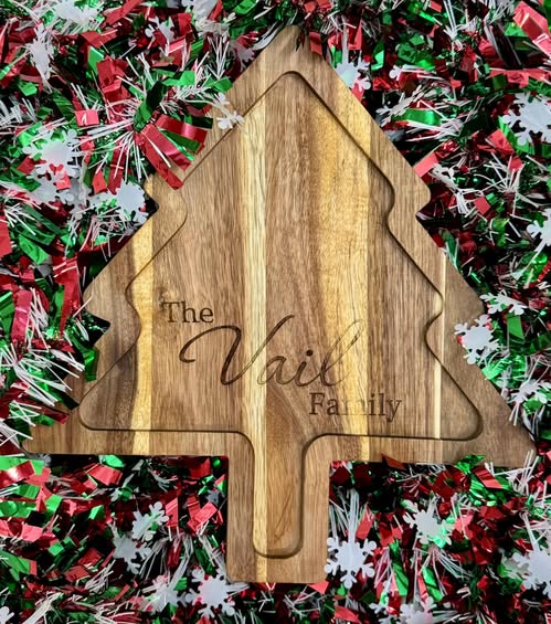 Custom Christmas Tree Boards