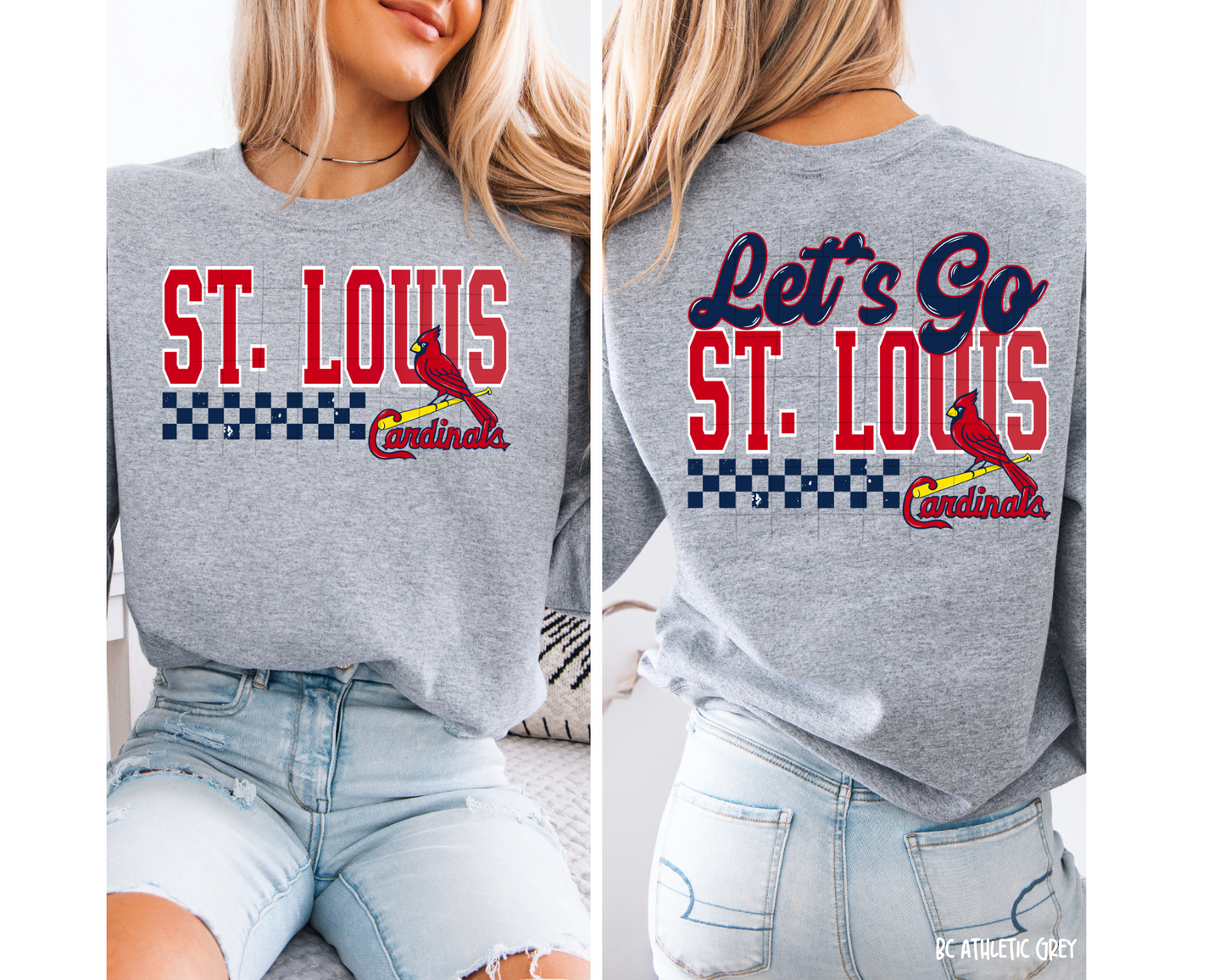 Let's Go St Louis Baseball - Tee
