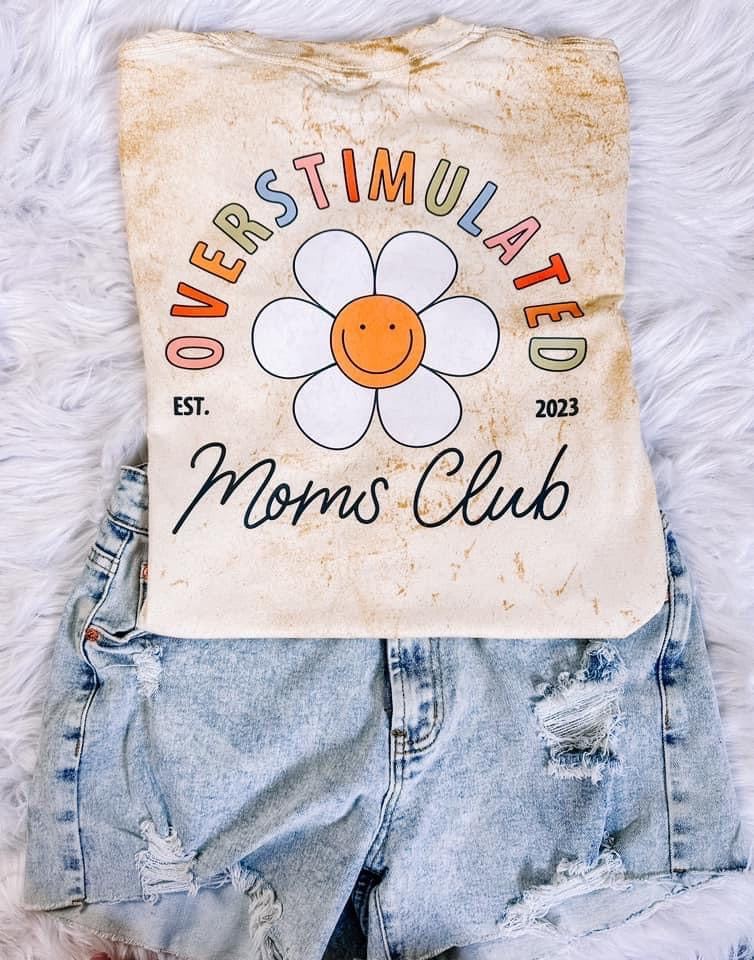 Floral Overstimulated Moms Club