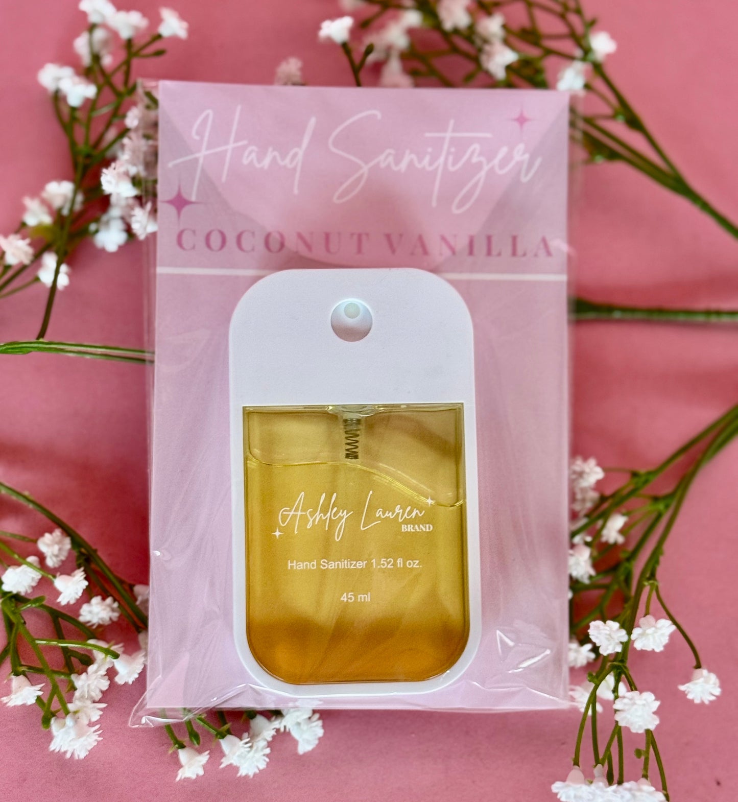 RTS Coconut Vanilla Hand Sanitizer Spray