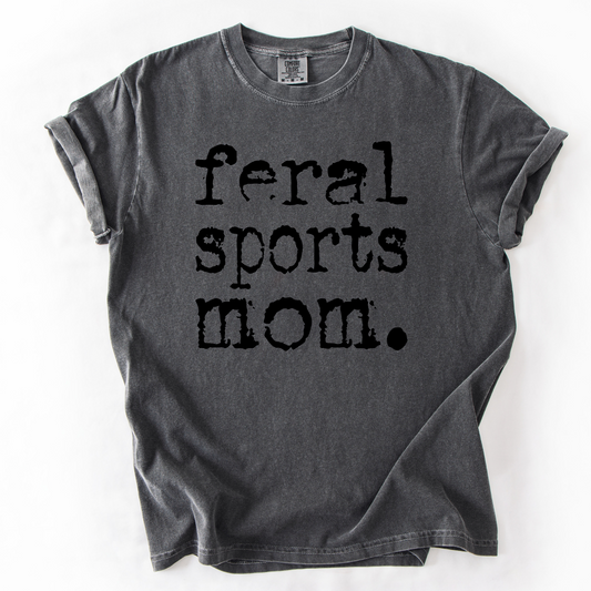Feral Sports Mom Graphic Tees