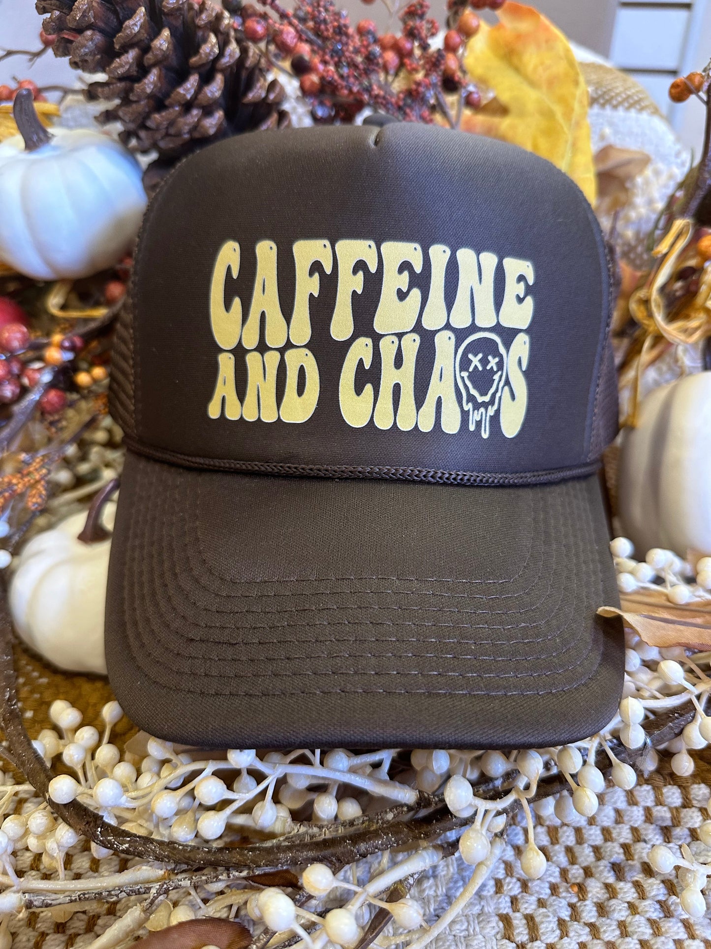 RTS Caffeine And Chaos Trucker Hat