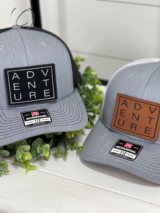 Youth Adventure Sqaure Patch Snapback Hat