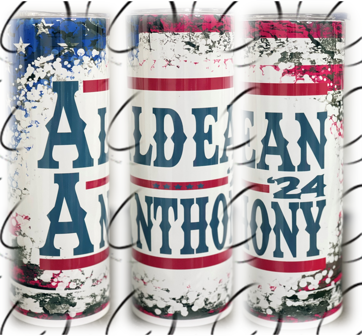 Aldean & Anthony 2024 20oz Skinny Tumbler