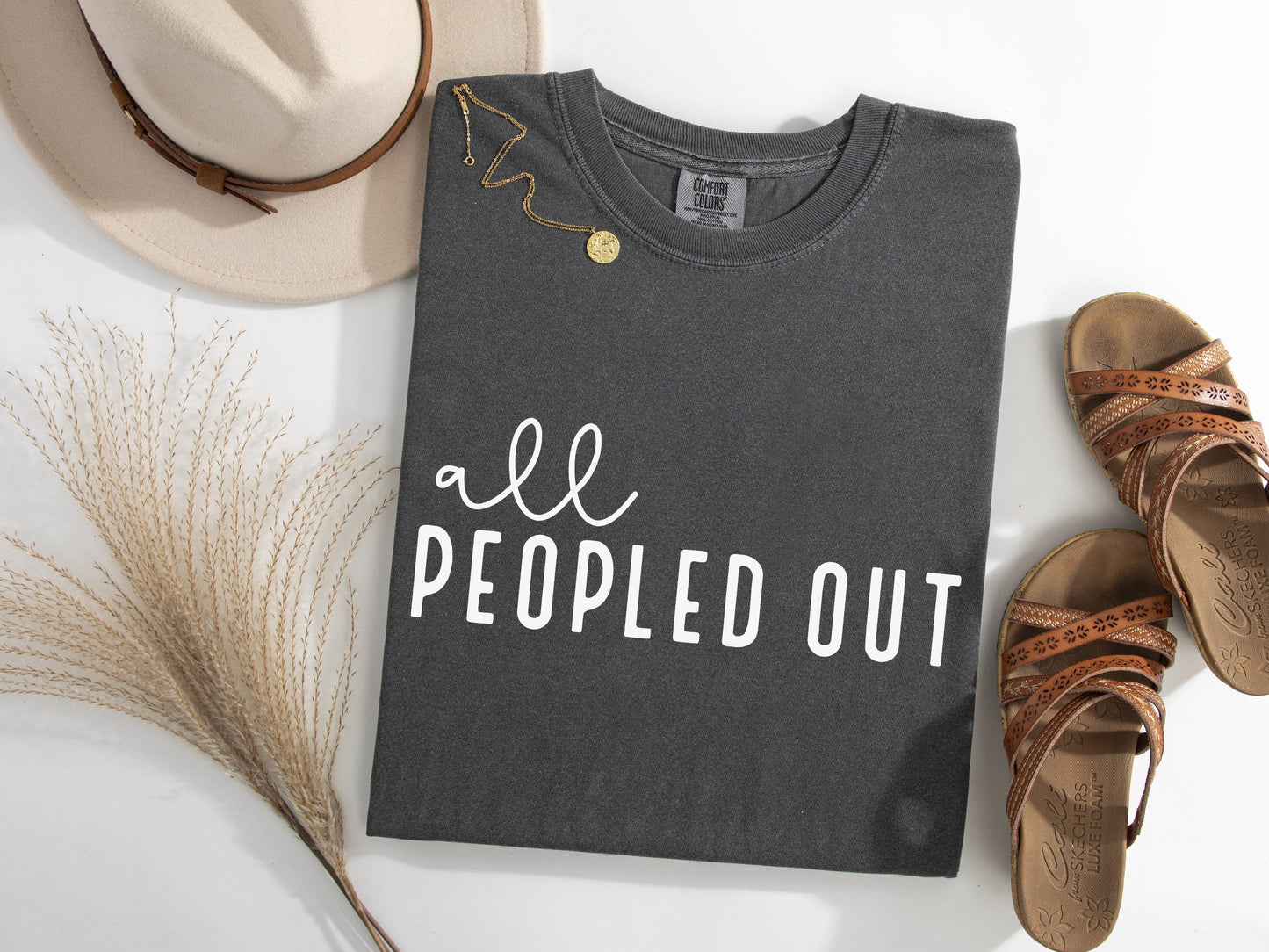 All Peopled Out Graphic Tee