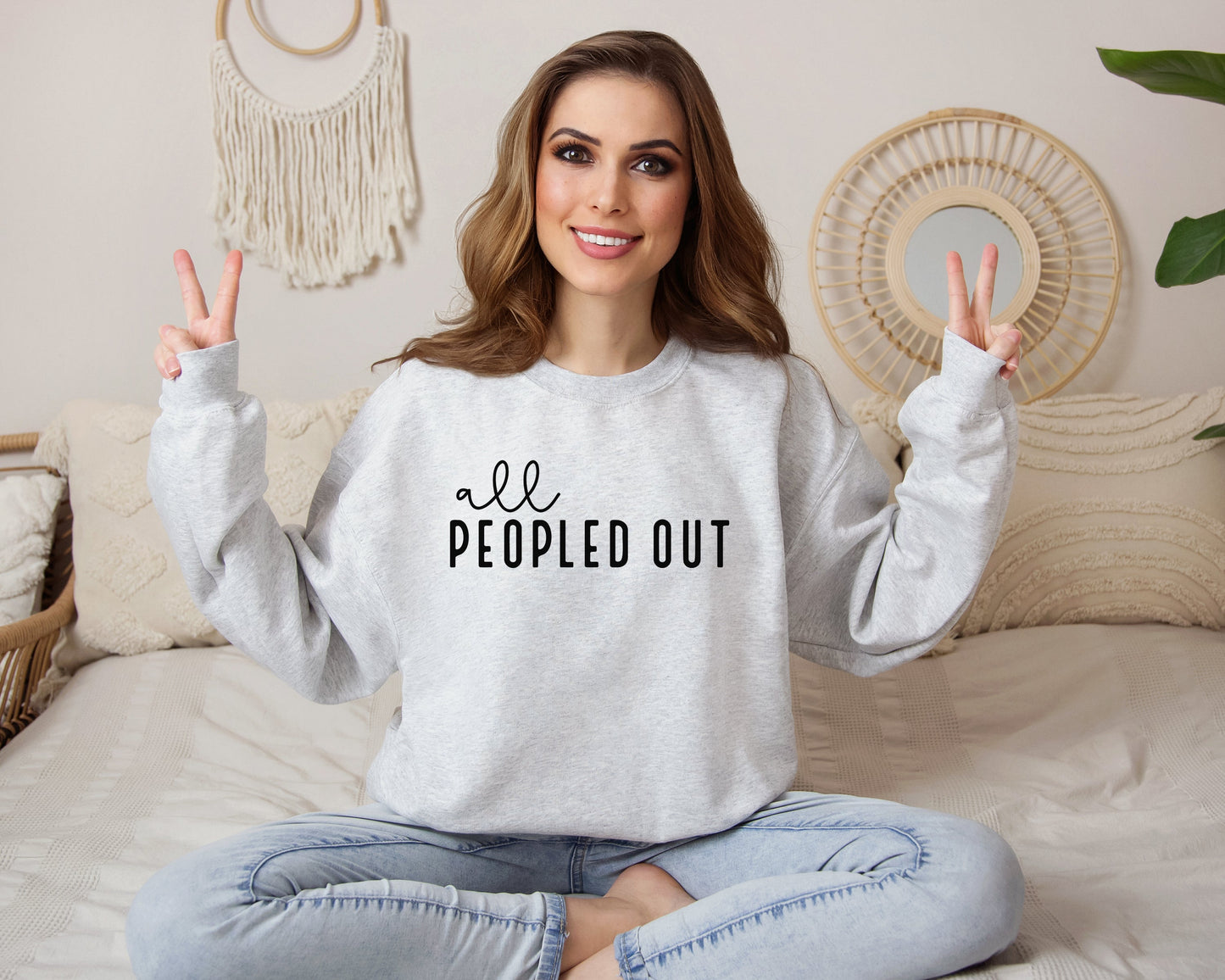 All Peopled Out Sweatshirt