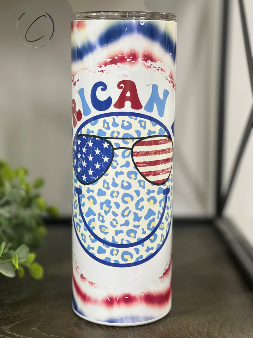 American Babe 20oz Skinny Tumbler