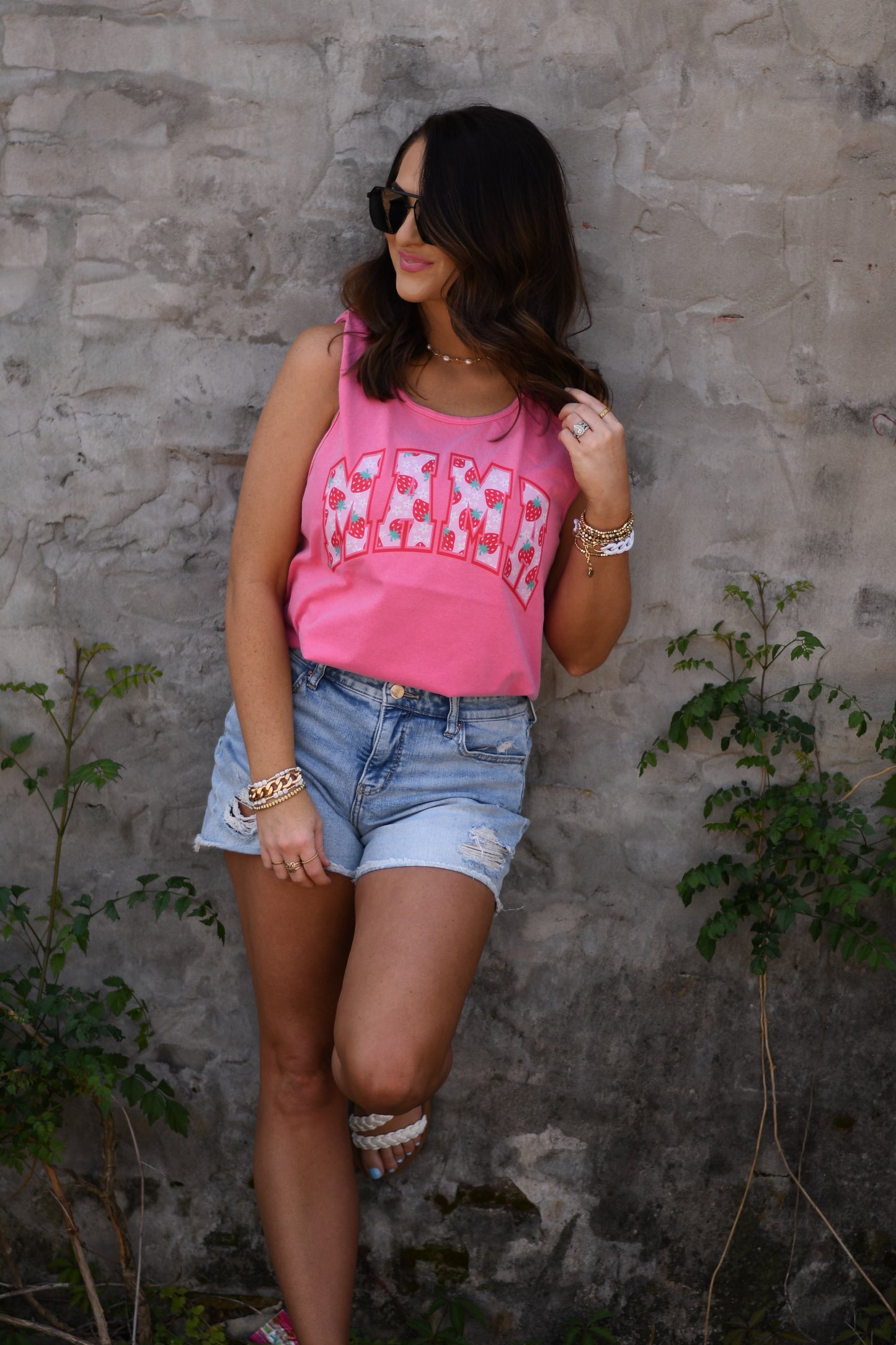 Mama Strawberry Tank/Tee