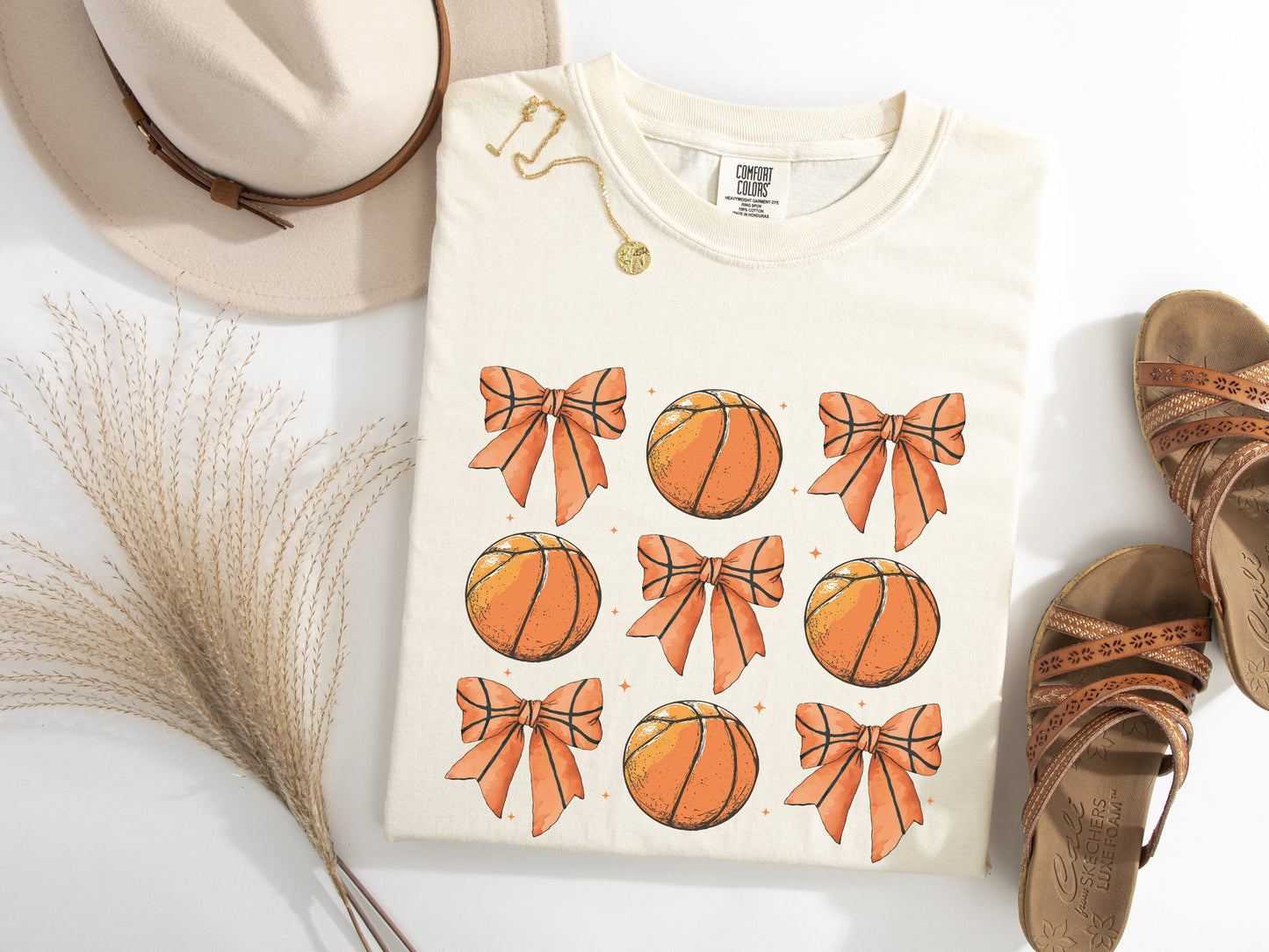 Basketball Coquette Graphic Tee