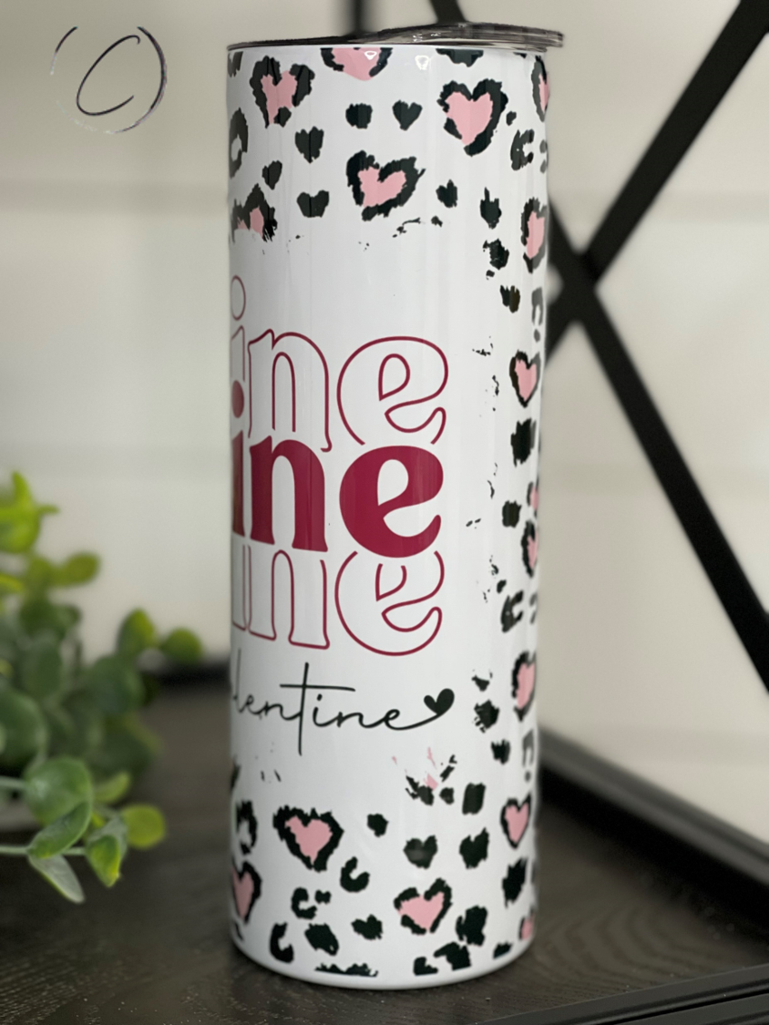 Be Mine Valentine 20oz Skinny Tumbler