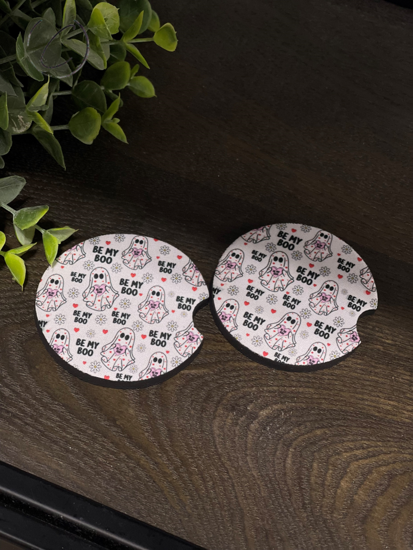 Be My Boo Car Coaster Set
