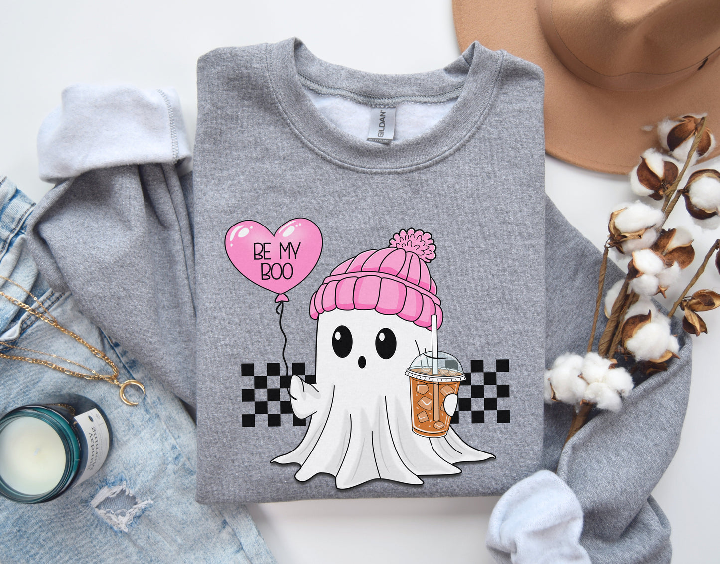 Be My Boo Ghost Sweatshirt