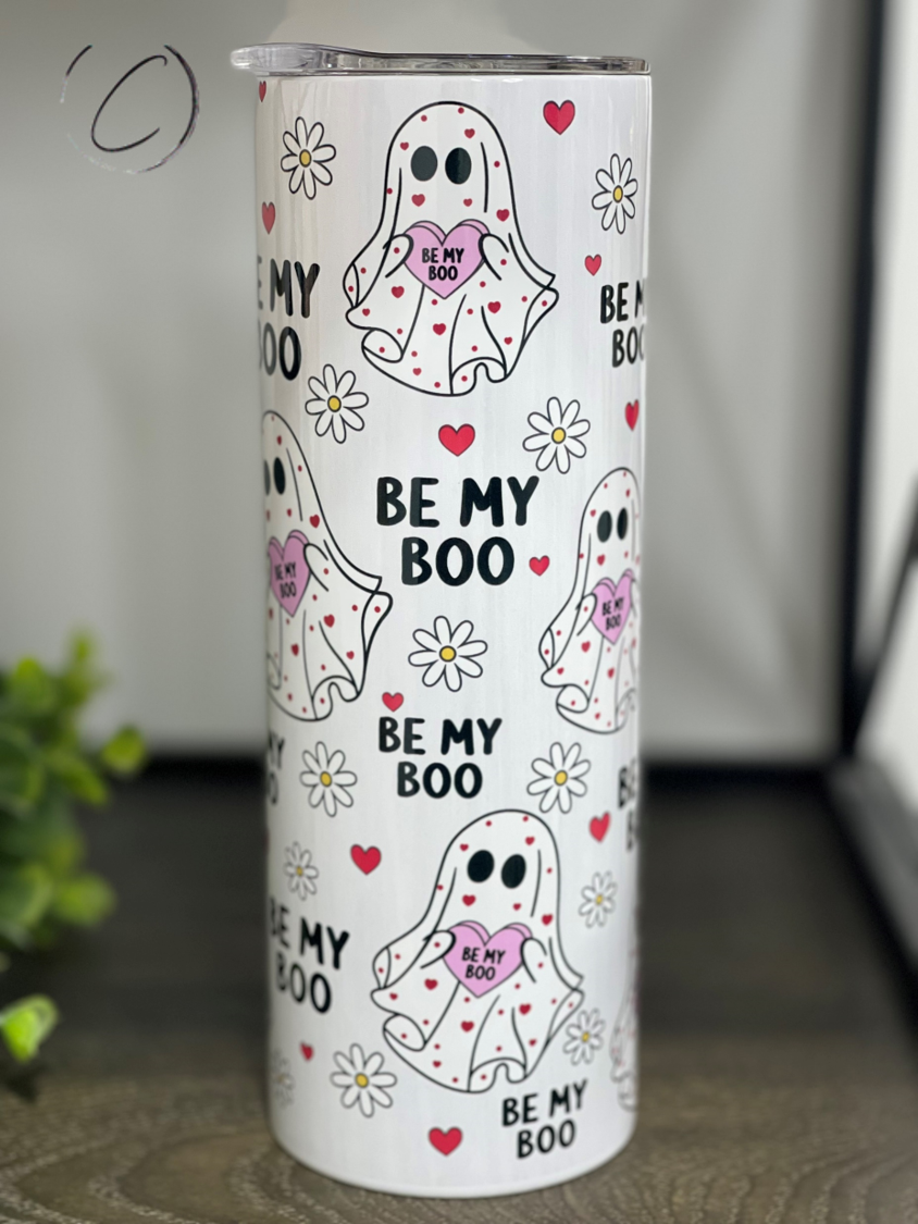 Be My Boo 20oz Skinny Tumbler