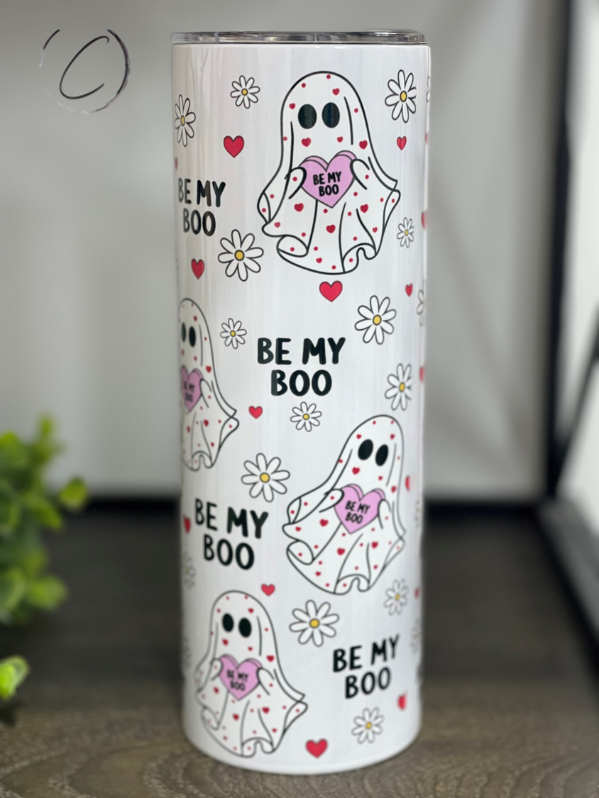Be My Boo 20oz Skinny Tumbler