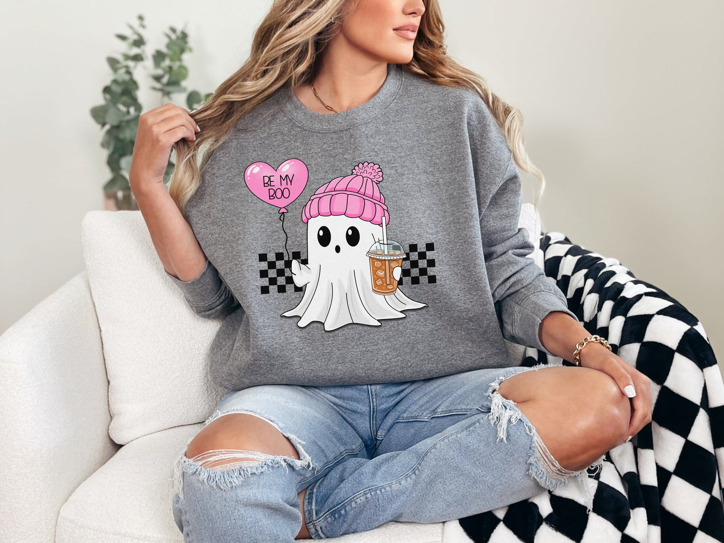 Be My Boo Ghost Sweatshirt