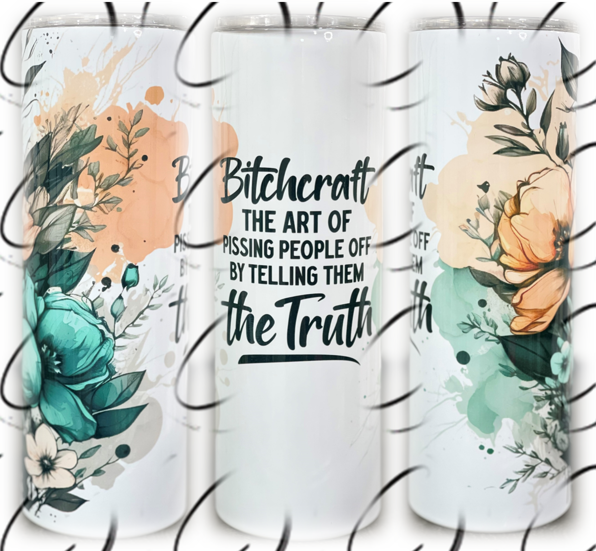 Bitchcraft 20oz Skinny Tumbler