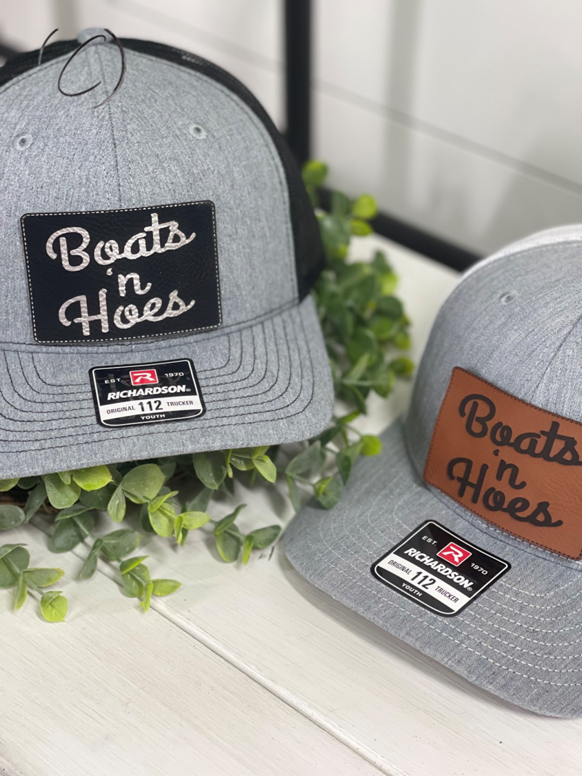 Adult Boats n' Hoes Patch Snapback Hat