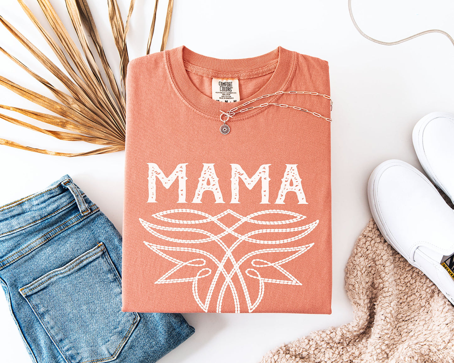 Boot Stitch Mama Graphic Tee