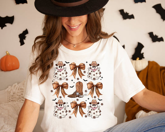 Boots, Bows & Ghost - Tee