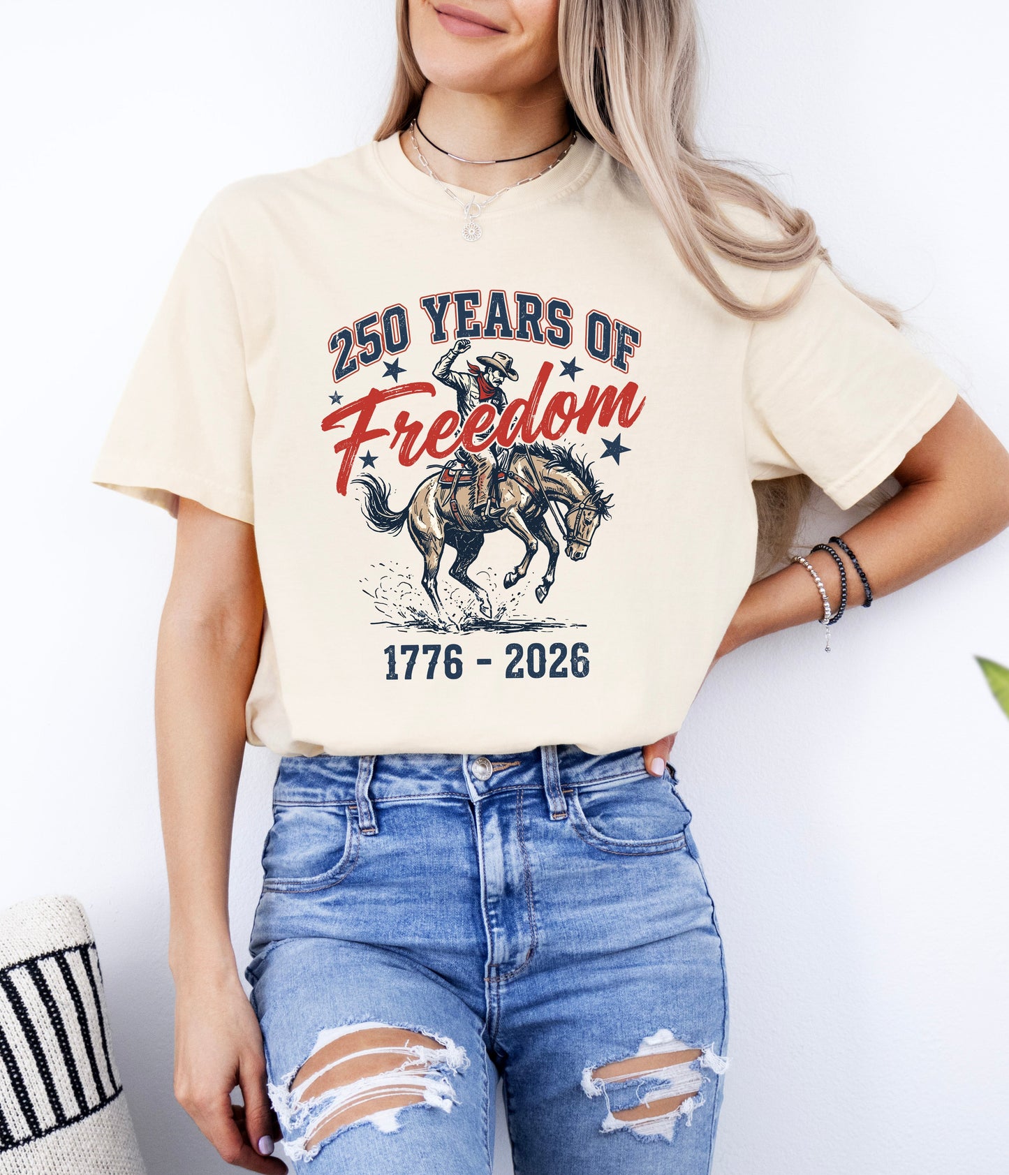Bronco 250 Years Of Freedom Graphic Tee