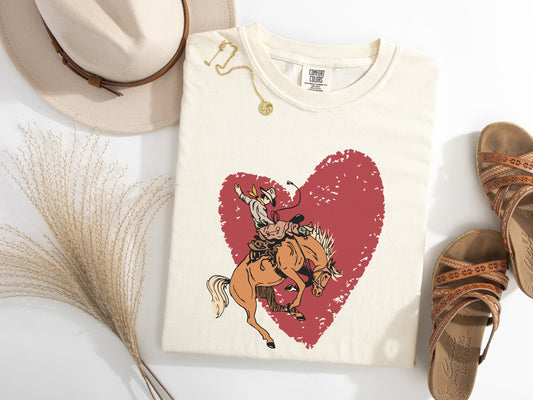 Bronco Heart Graphic Tee