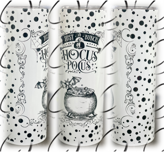 Bunch Of Hocus Pocus Cauldron 20oz Skinny Tumbler