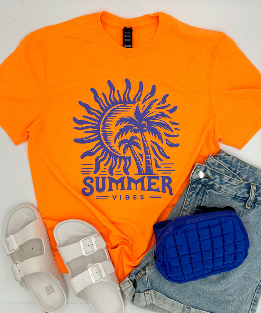 Neon Summer Vibes tee