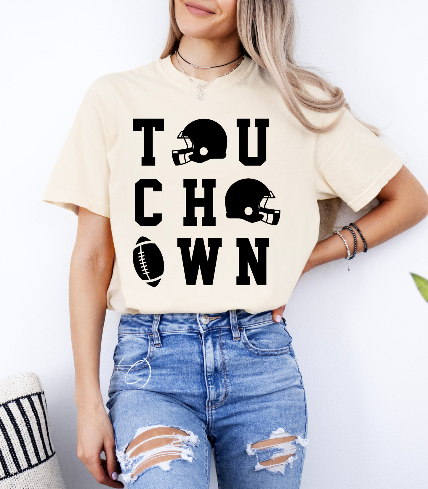 Squared Touchdown Graphic Tee