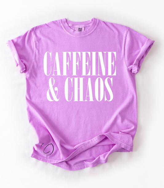 Caffeine & Chaos Graphic Tee